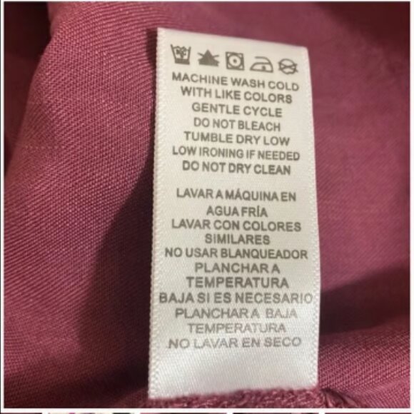 STANDARD GRACE Women's Off The Shoulder Blouse Top w Butterfly Embroidery Sz M - Picture 9 of 9